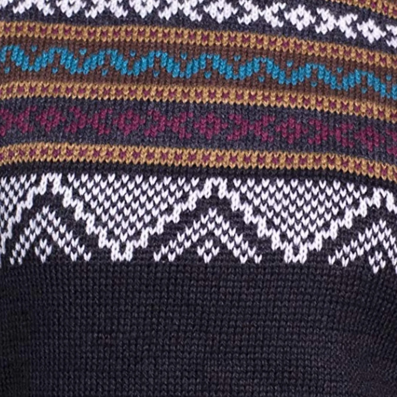 Alpaca Wool Sweater Women | Alpaca Wool Cardigan Women | Warm & Soft Alpaca Sweaters Women | Alpaka Fair Isle Sweater