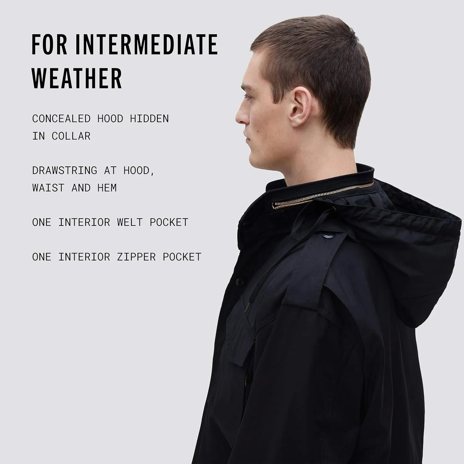 Alpha Industries M-65 Field Jacket - Classic Oversized Military Field Coat