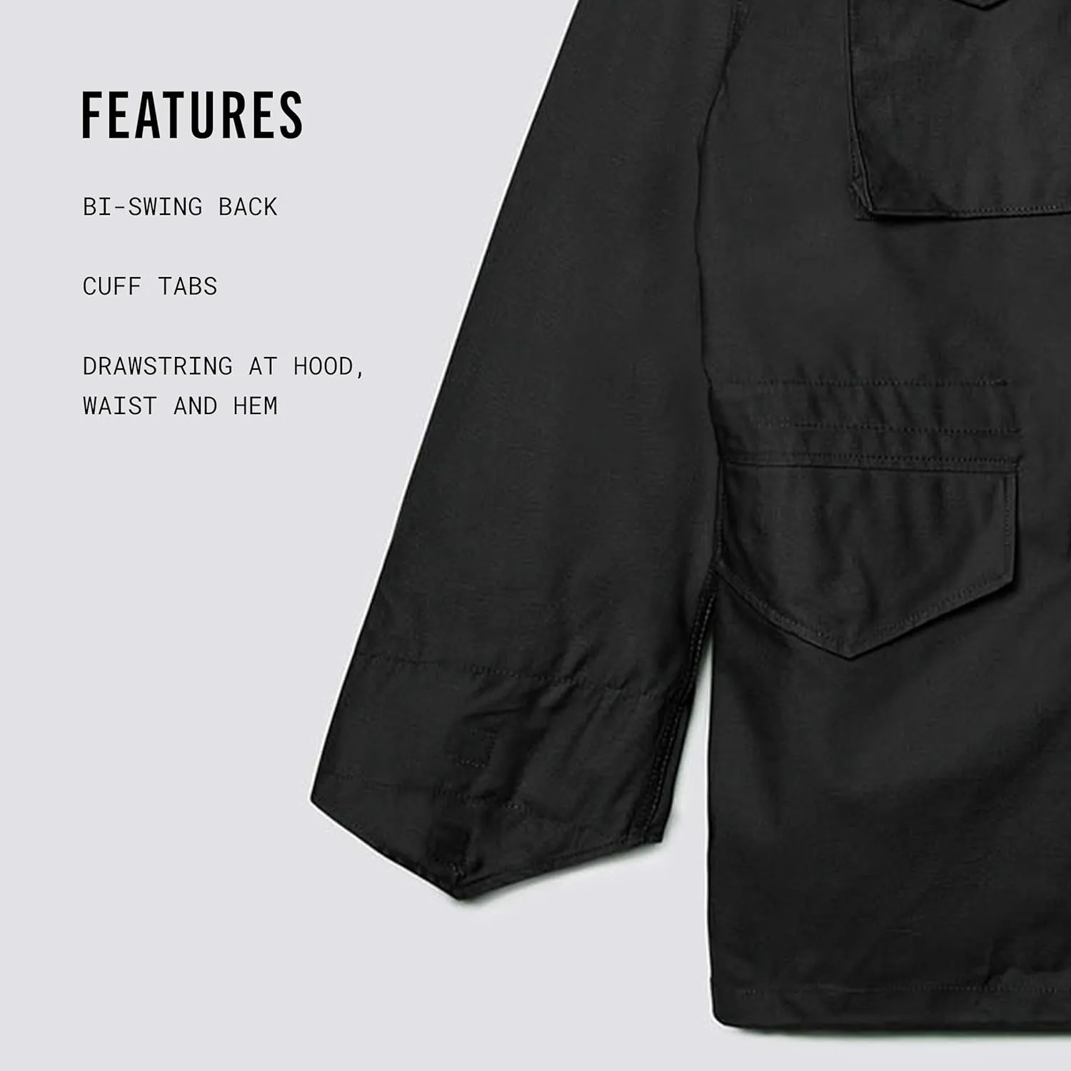 Alpha Industries M-65 Field Jacket - Classic Oversized Military Field Coat
