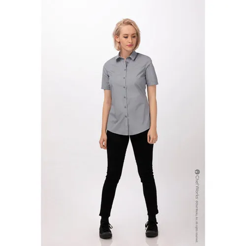 Chef Works SHC09WGRY2XL Cook's Shirt