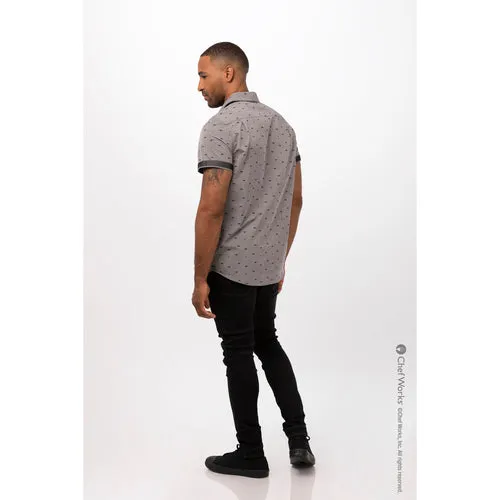 Chef Works SHC10GRYXL Cook's Shirt