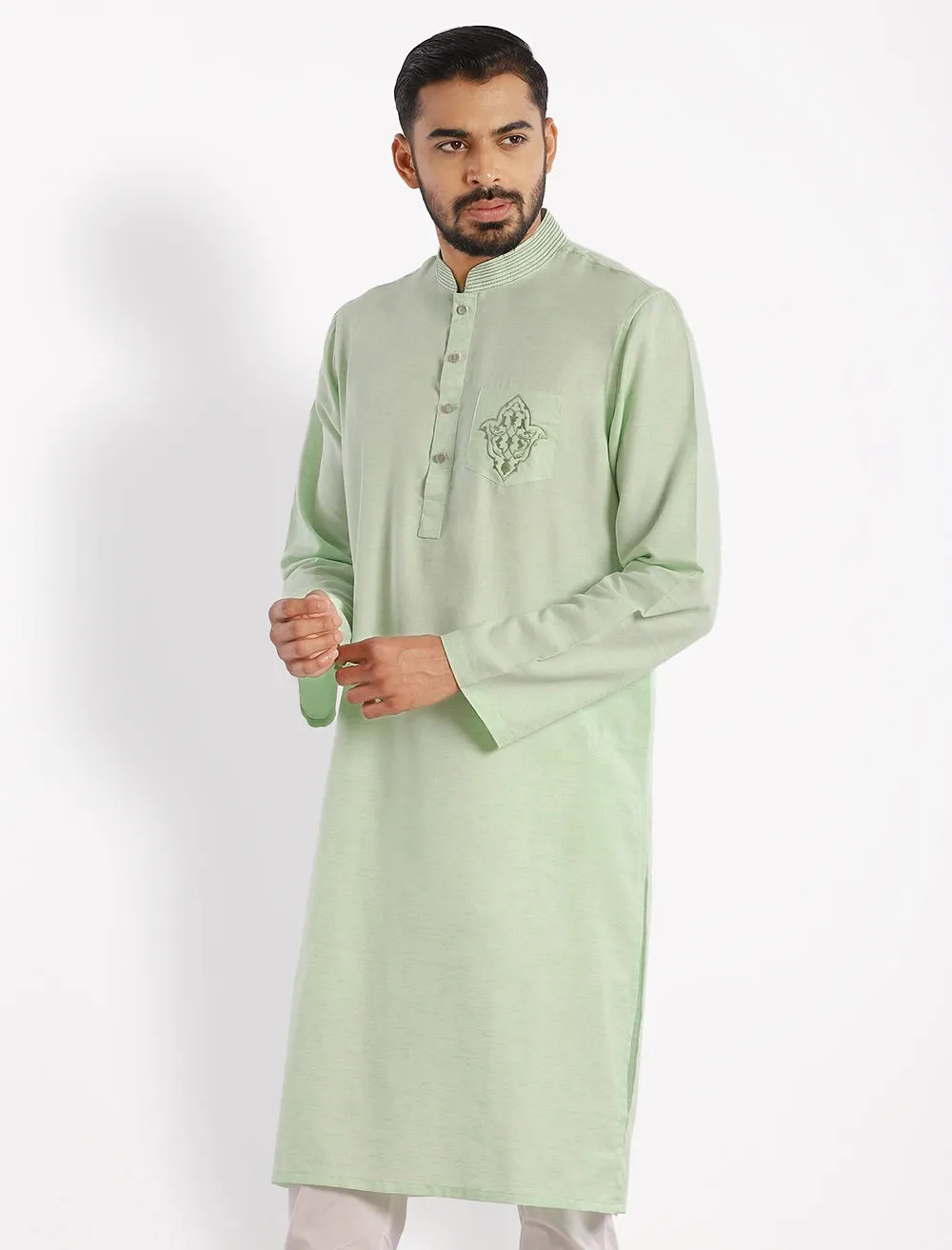 Embroidered Regular Fit Panjabi