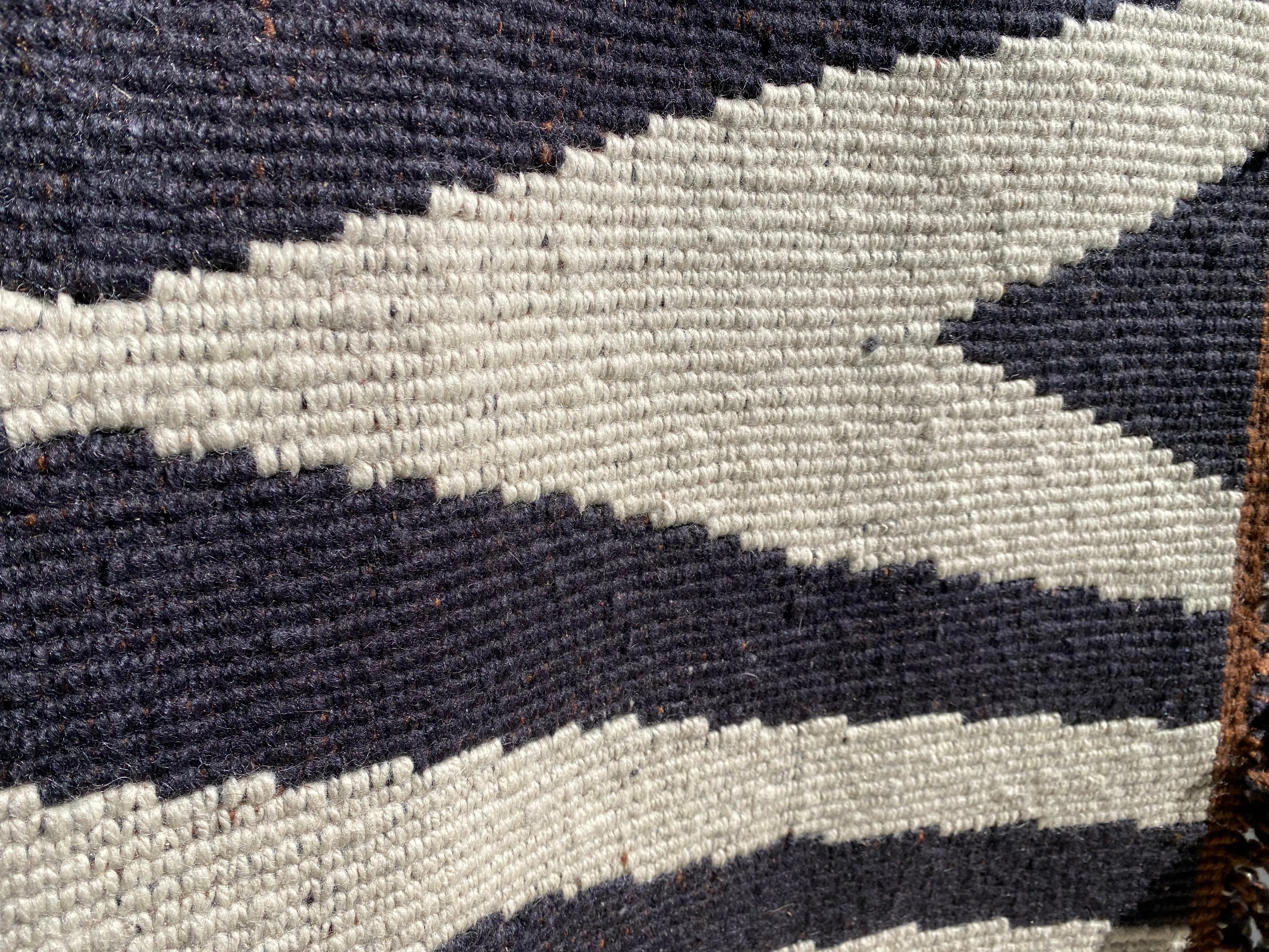 Hand woven 100% woollen rug from the Bedouin Women in Jordan