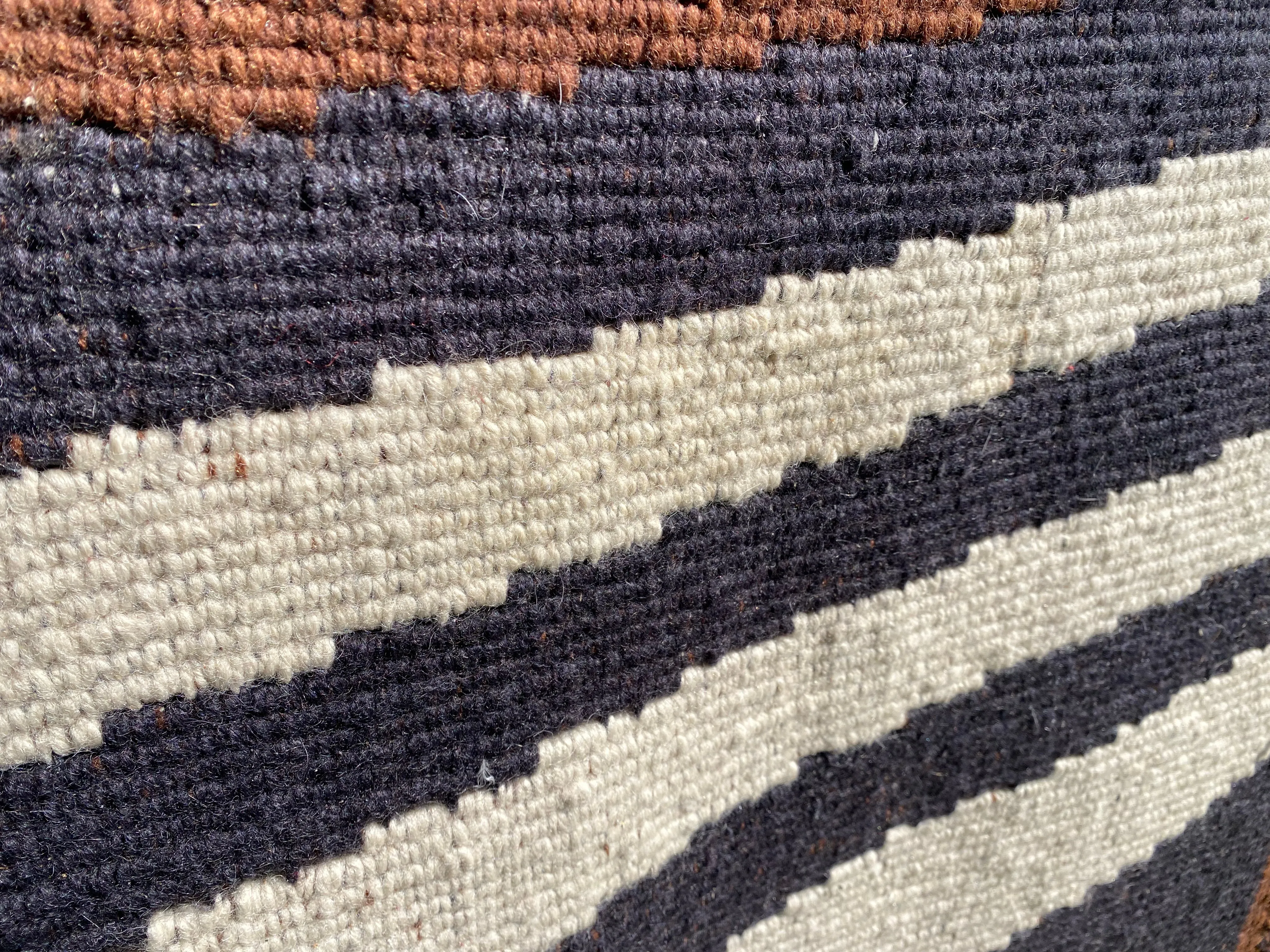 Hand woven 100% woollen rug from the Bedouin Women in Jordan