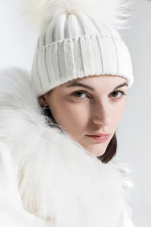 Lea Hat with Fox