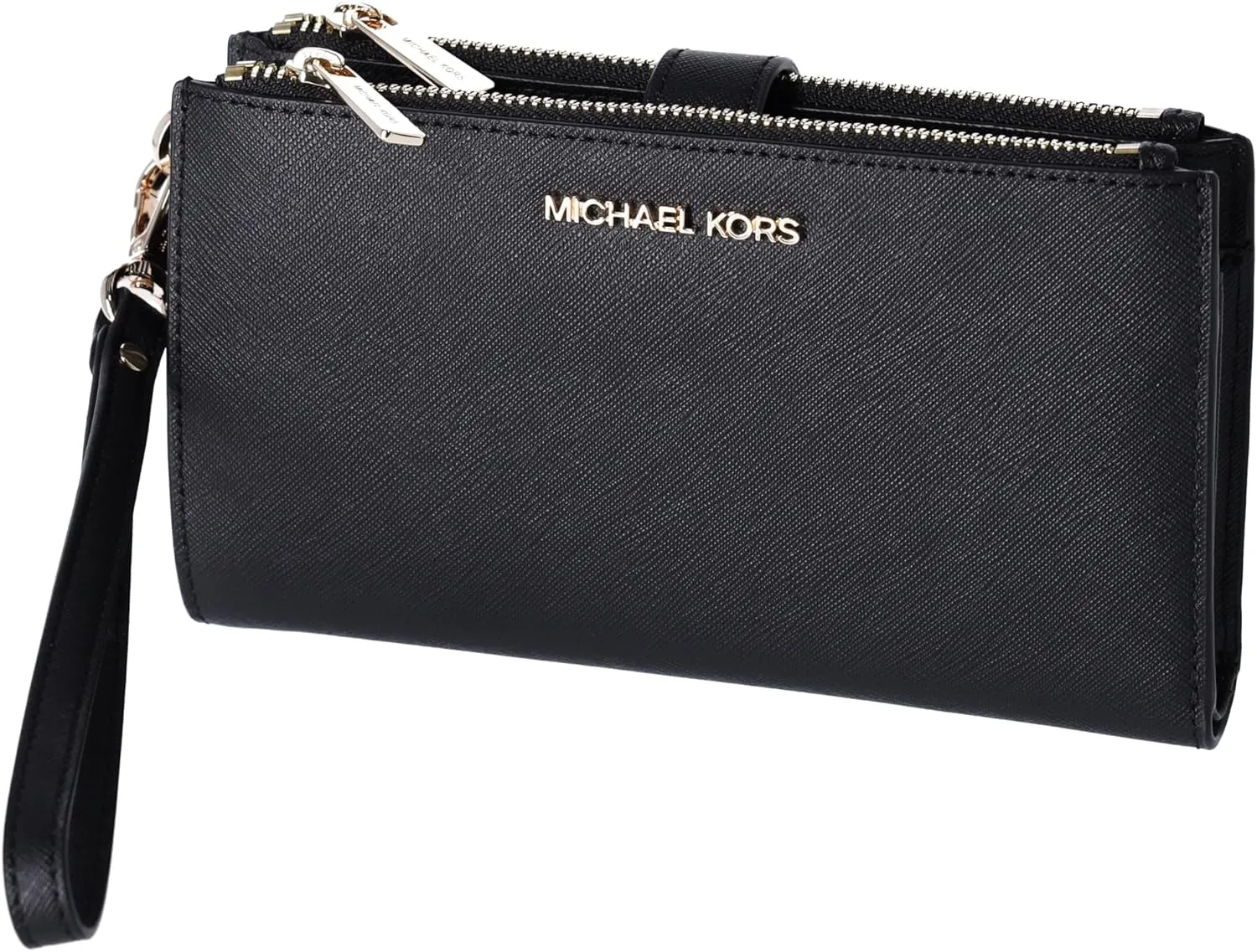 Michael Kors Jet Set Double Zip Wristlet, Navy