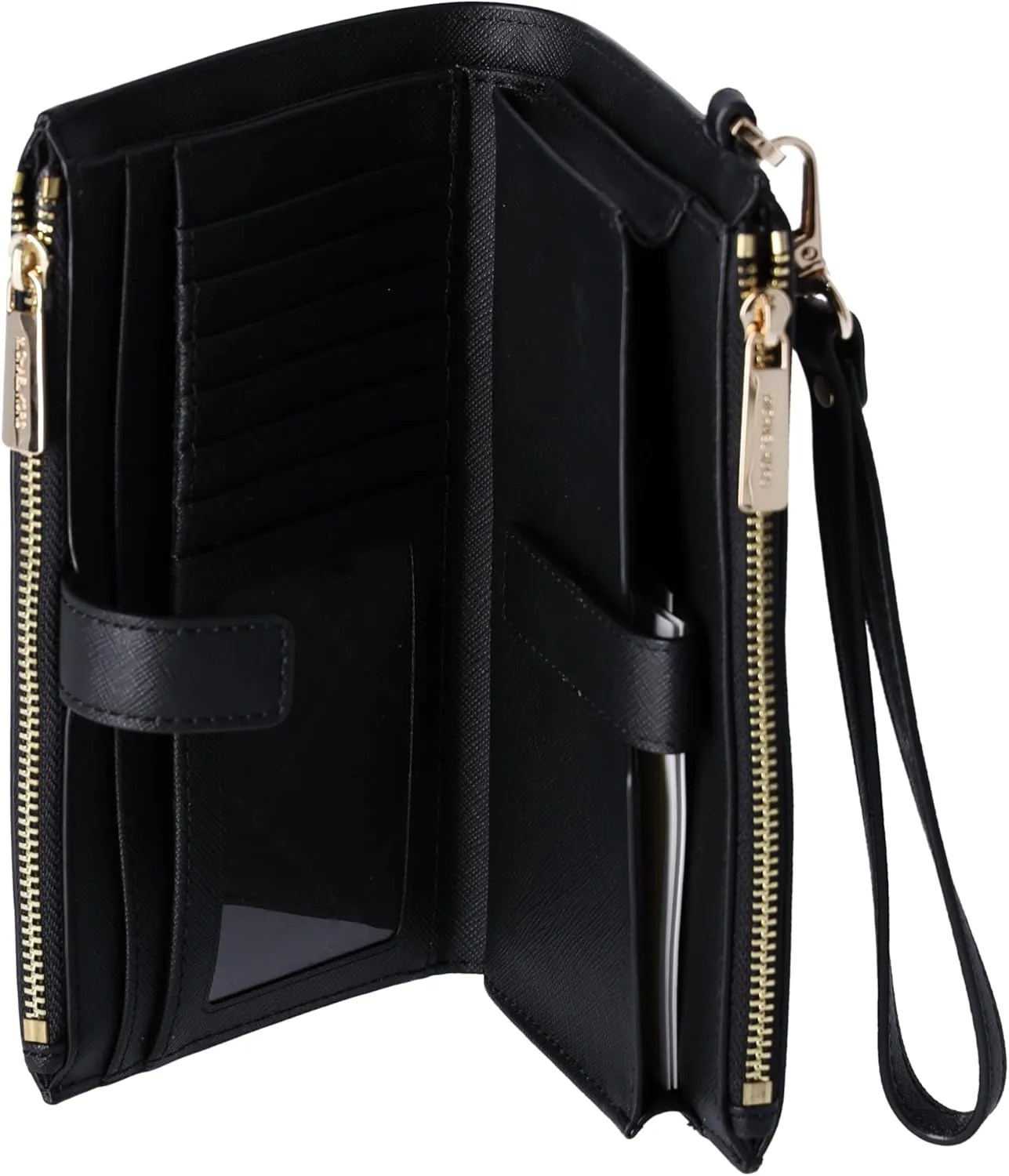 Michael Kors Jet Set Double Zip Wristlet, Navy
