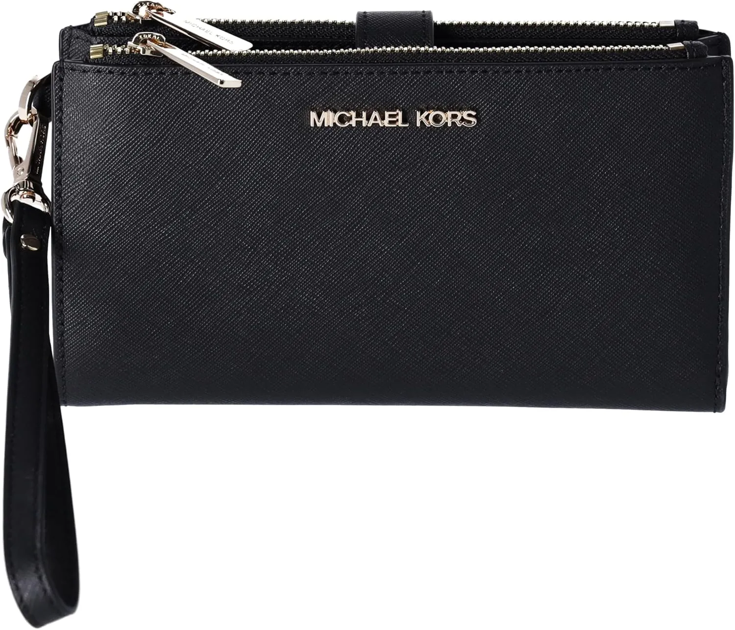 Michael Kors Jet Set Double Zip Wristlet, Navy