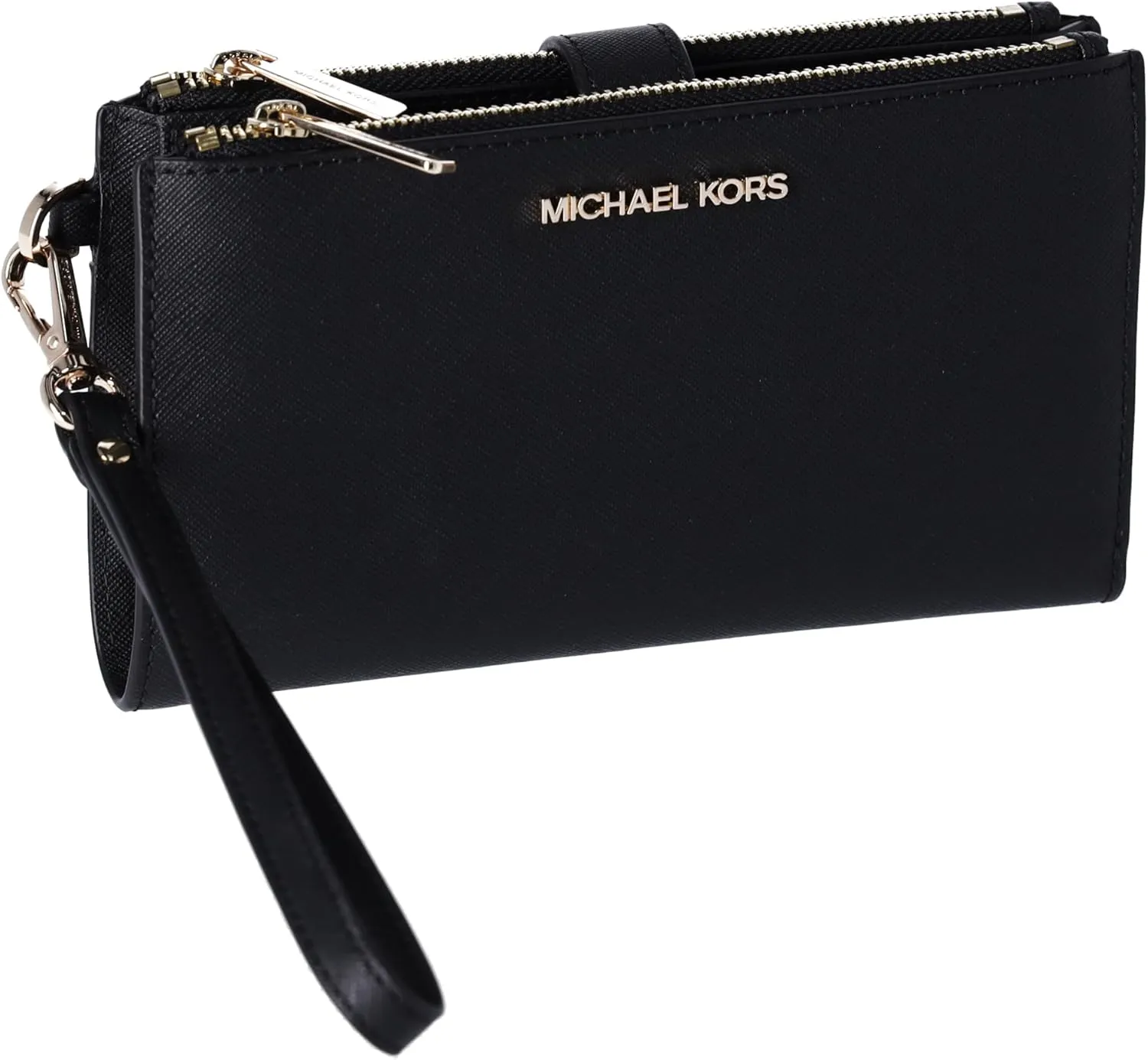 Michael Kors Jet Set Double Zip Wristlet, Navy