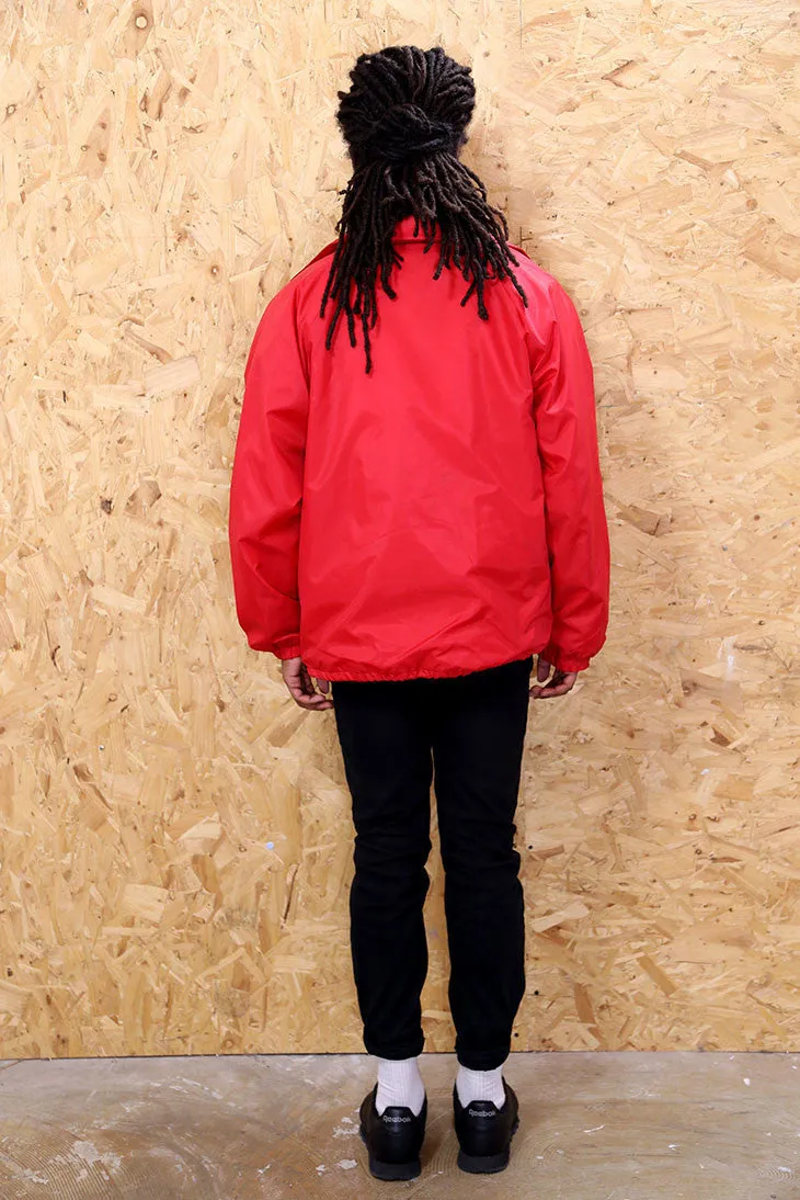 Red Coca Cola Coach jacket