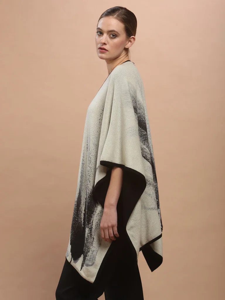 Reversible Hand Painted Wrap