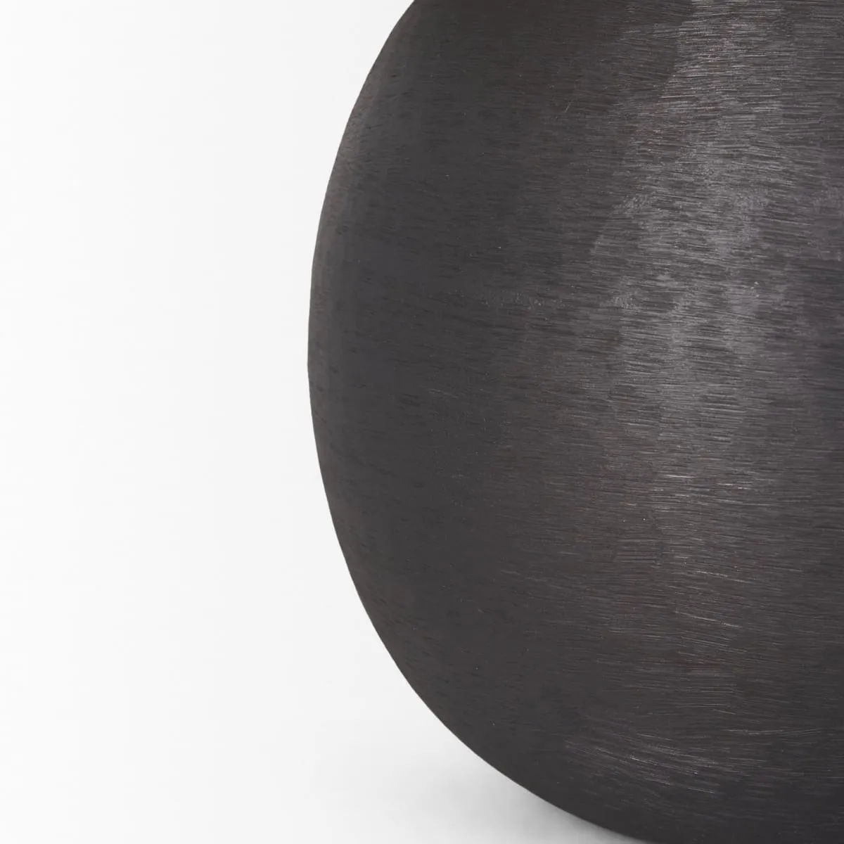 Sadiyah Table Lamp Black Metal | Natural Shade