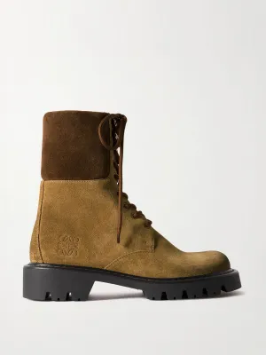 Sierra suede ankle boots