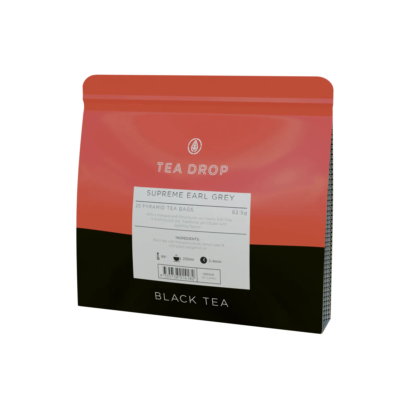 Supreme Earl Grey Pyramid Tea Bags