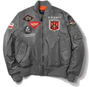 Winter Tactical Military Bomber Flight Jacket Air Force Army Vintage Motorcycle US NAVY Hip Hop Outwear Coats for men
