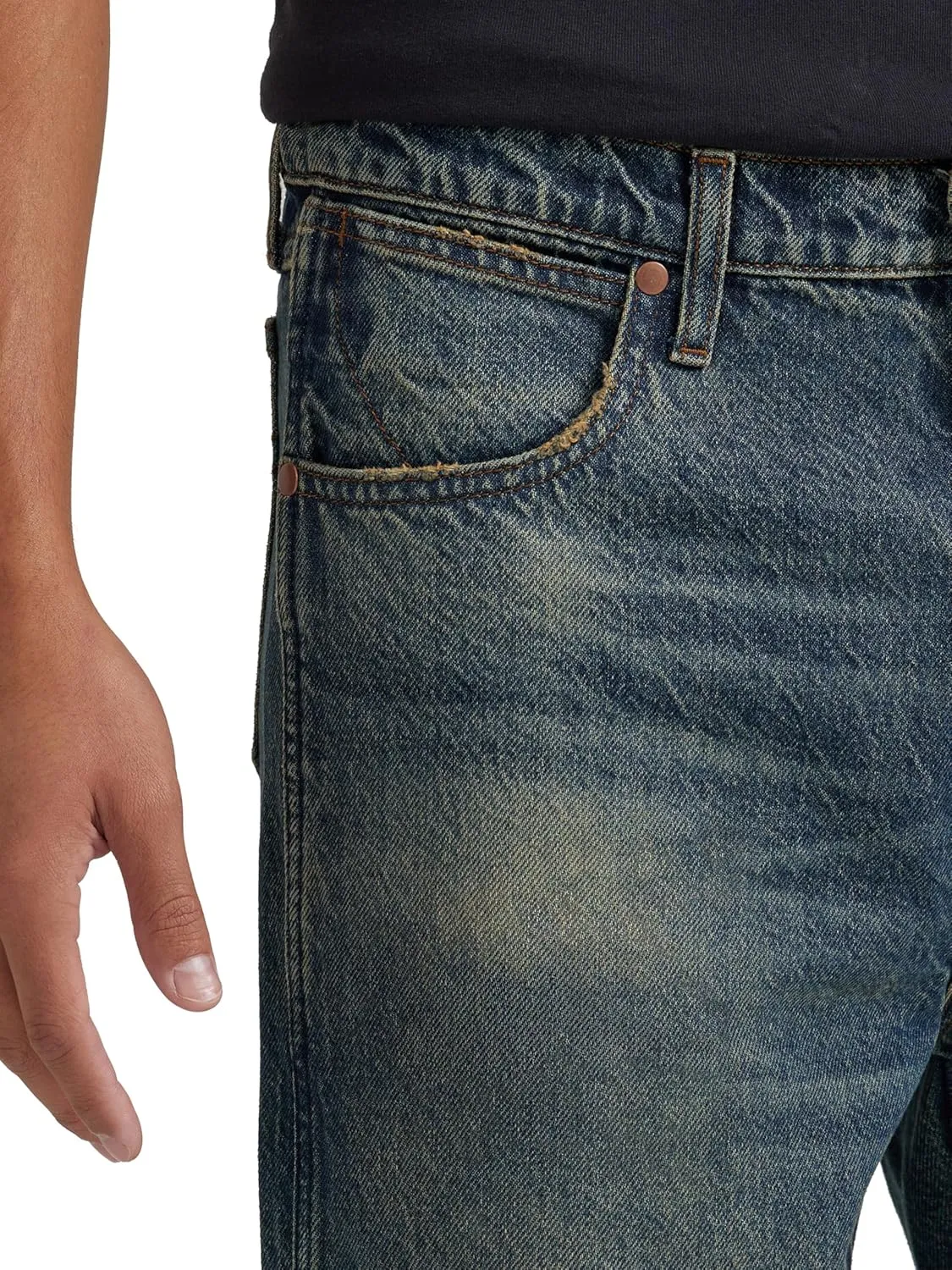 Wrangler Men's Deconstructed Loose Fit Jean